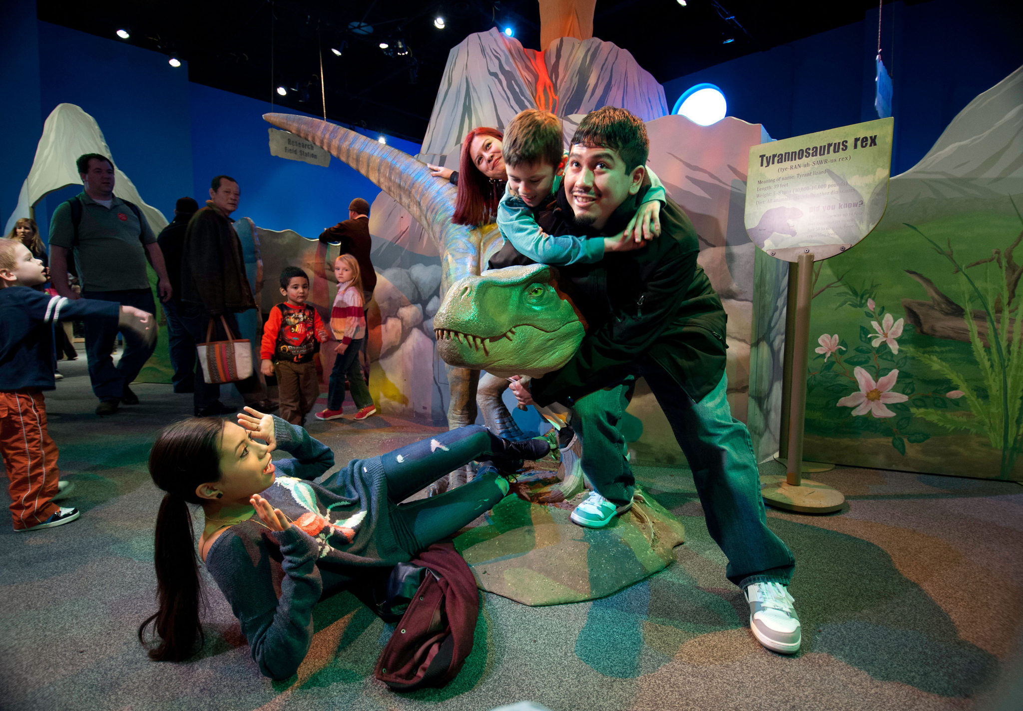 Dinosaurs Land of Fire and Ice Upcountry History Museum